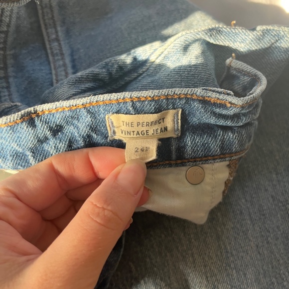 Madewell Perfect Vintage Jeans 24P - Picture 3 of 3